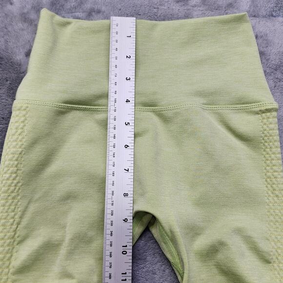 Alphalete Pants Womens S Lime Green Amplify Legging Seamless Workout Yoga Gym - Picture 9 of 12